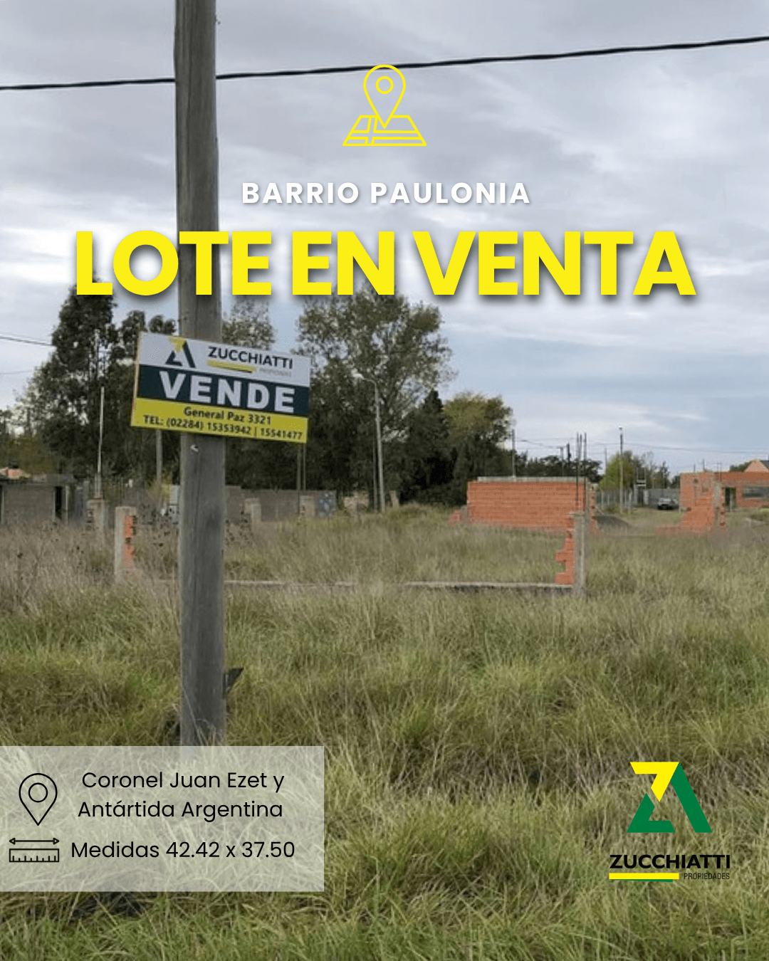 Venta lote Paulonia 