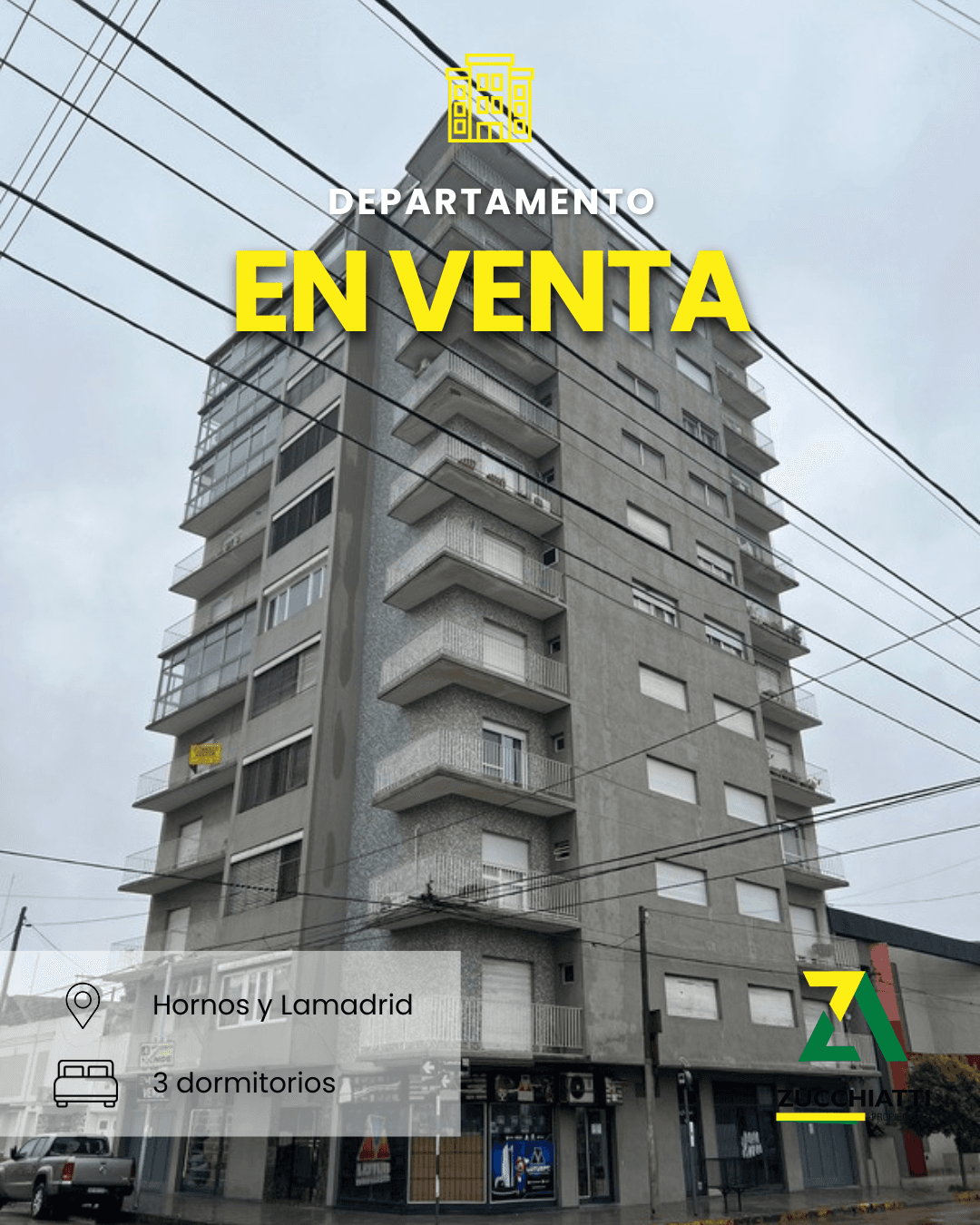 Venta depto 3 dormitorios centro