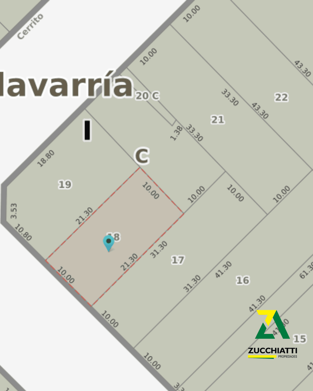 Venta lote zona Racing - 2