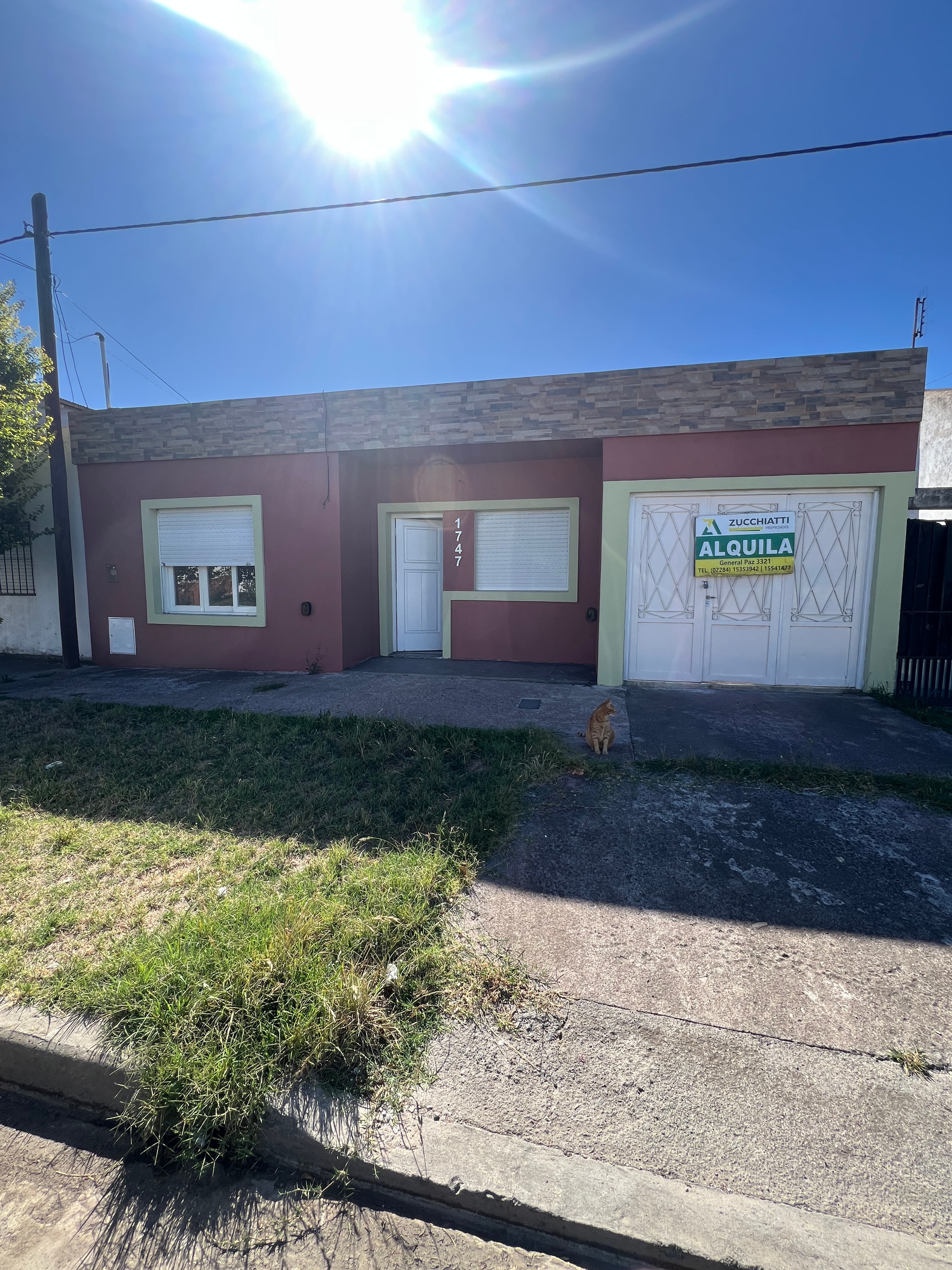 Alquiler casa dos dormitorios