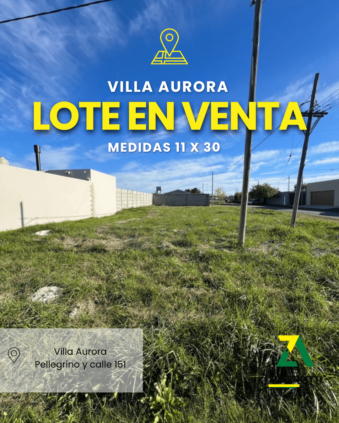 Venta lote Villa Aurora