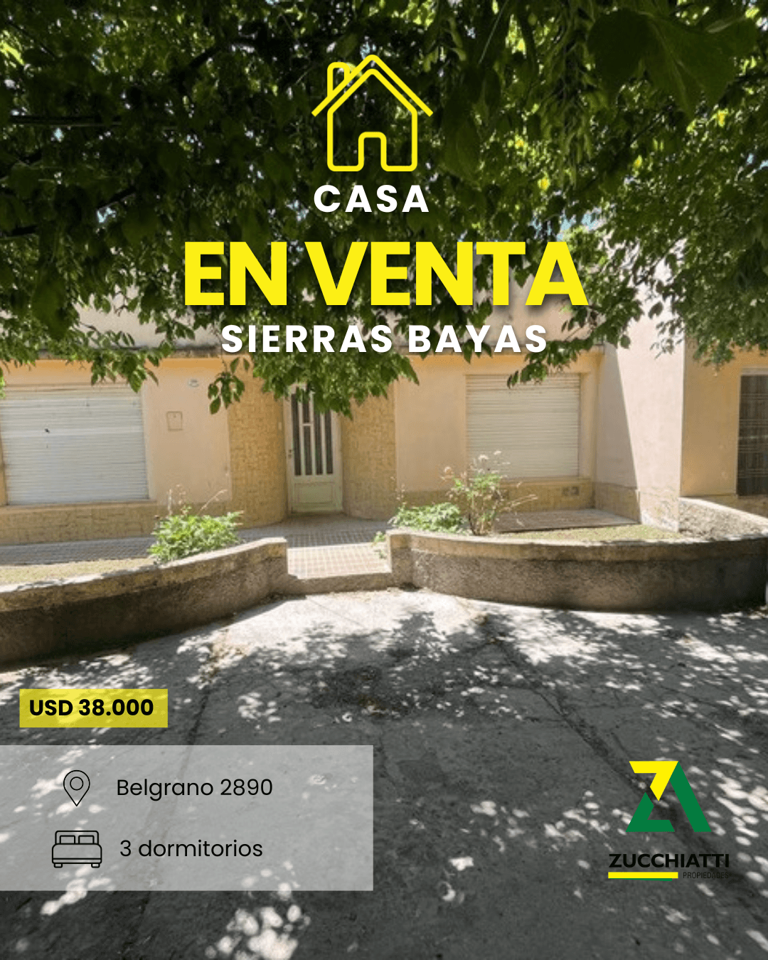 Venta casa Sierras Bayas