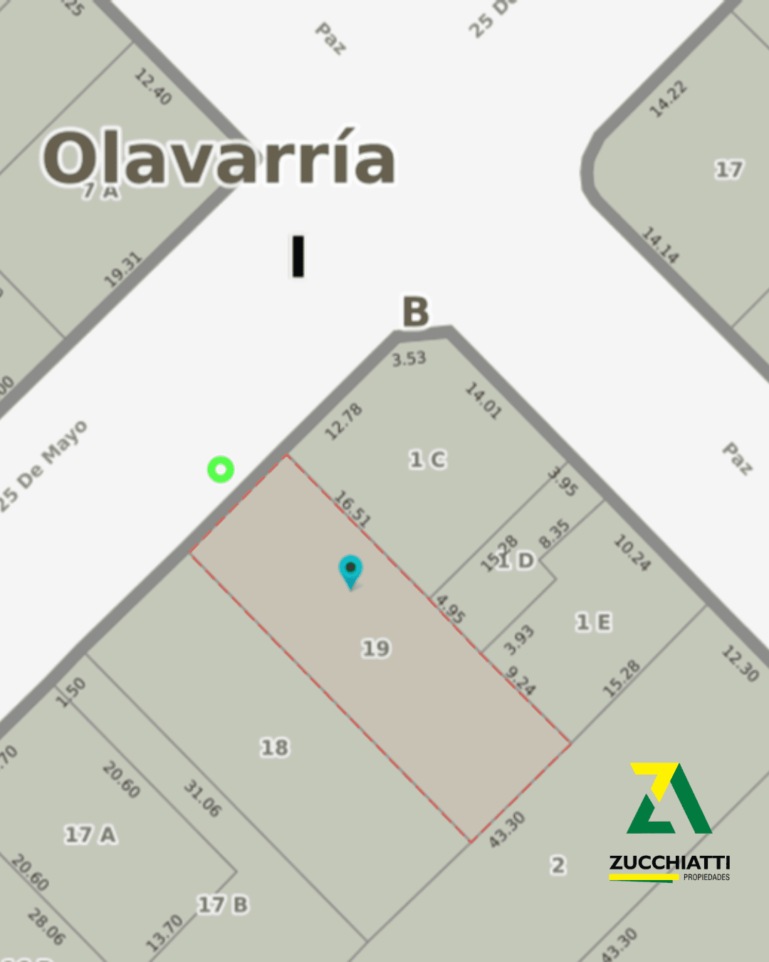 Venta lote céntrico ideal inversión - 2