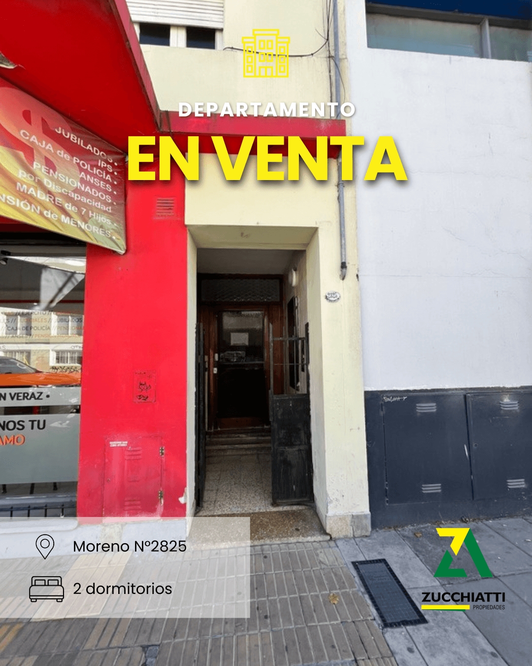 Venta depto interno planta baja microcentro