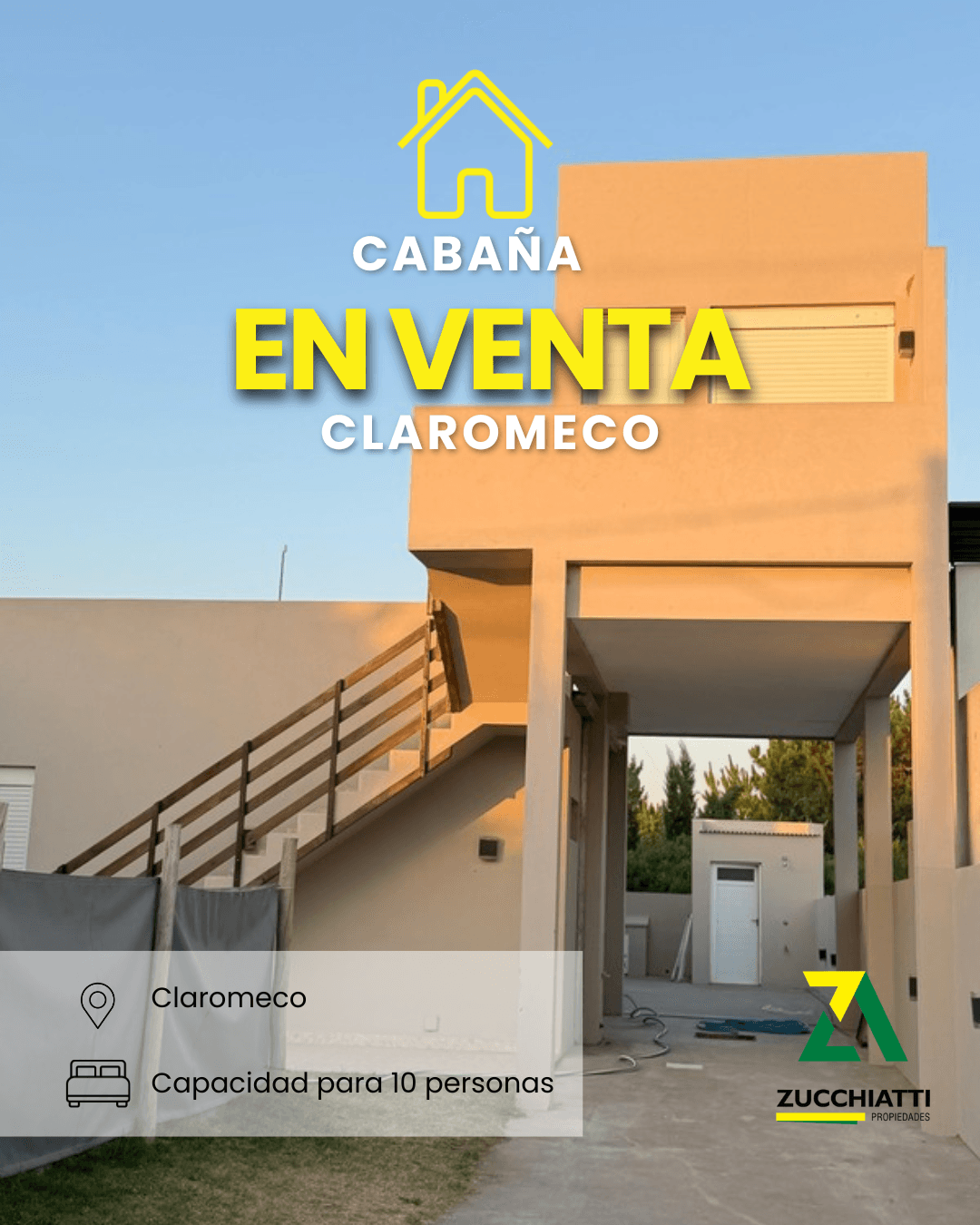 Venta casa en Claromeco